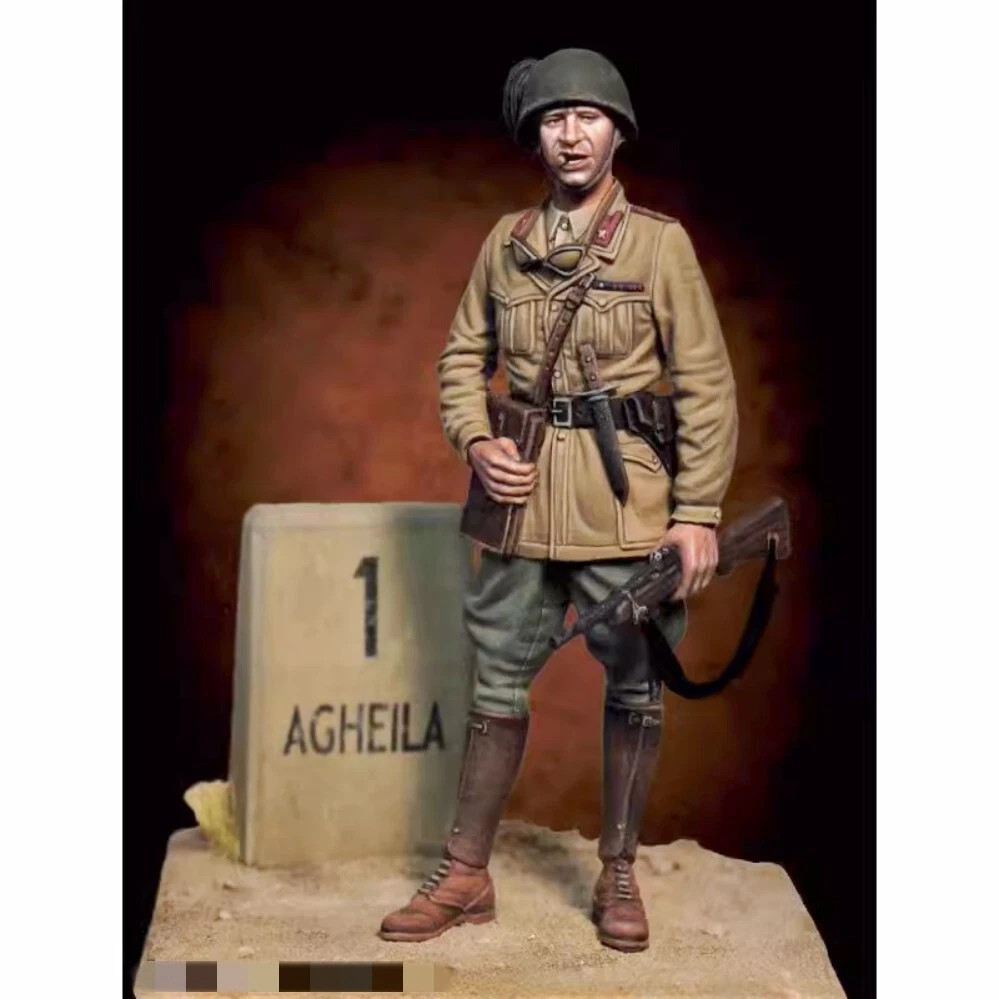 1/35 resin figures model kit Italian soldiers unassembled unpainted