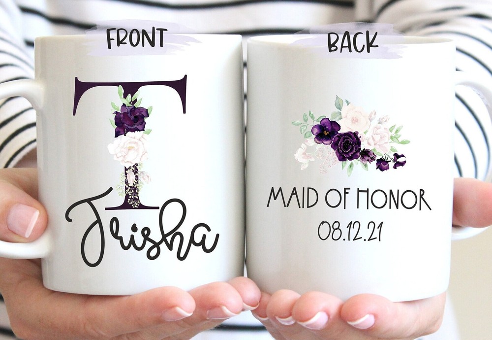 Will You Be My Maid Of Honor Personalized Maid Of Honor Mug Personalized Mug