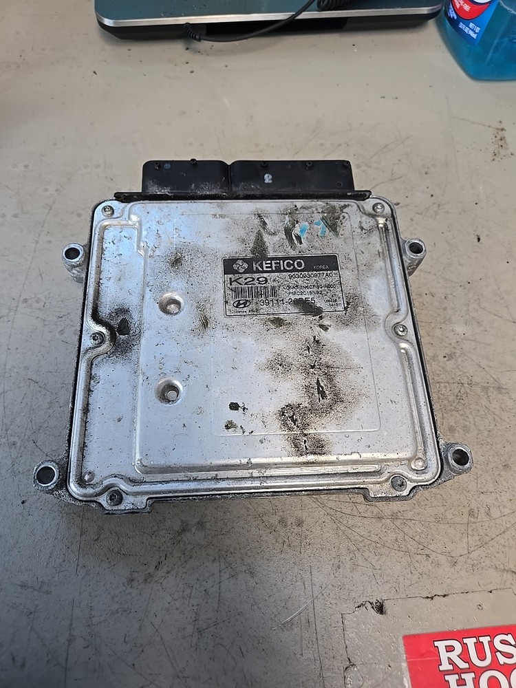 2007 Hyundai Accent Powertrain Engine Computer Module ECM ECU 39111-26BE5