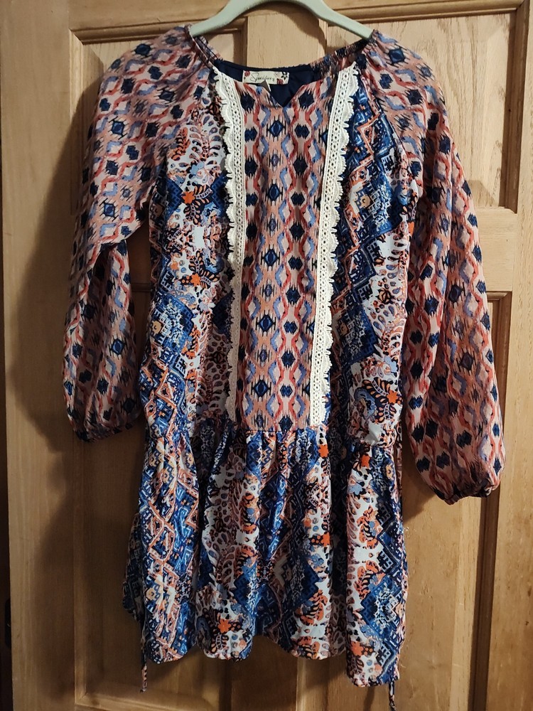 Girls Speechless Boho Style Dress Size 10
