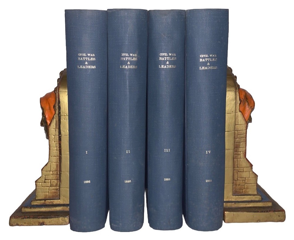 1887-88, 4 VOL SET, BATTLES AND LEADERS OF THE CIVIL WAR, AMERICAN CIVIL WAR