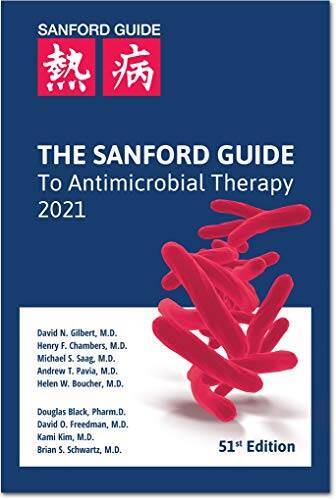 The Sanford Guide to Antimicrobial Therapy 2021 - Pocket Edition - VERY GOOD