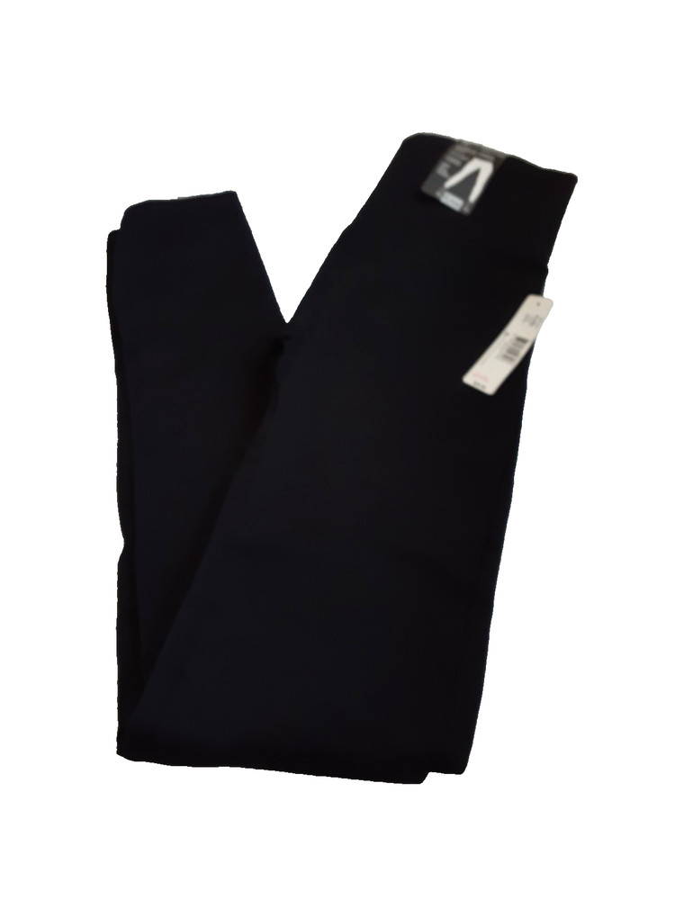 New Direction Fleece Lined Leggings Black Size PL/PXL Slimming New With Tags