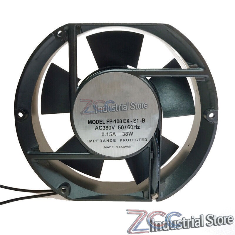 For Commonwealth FP-108EX-S1-B AC 110V/220V/380V 172*51MM Cabinet Cooling Fan