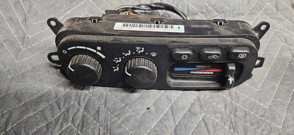 02-05 Dodge Ram Dual A/C Heater  Temp Switch Climate Control HVAC  P55056323AC