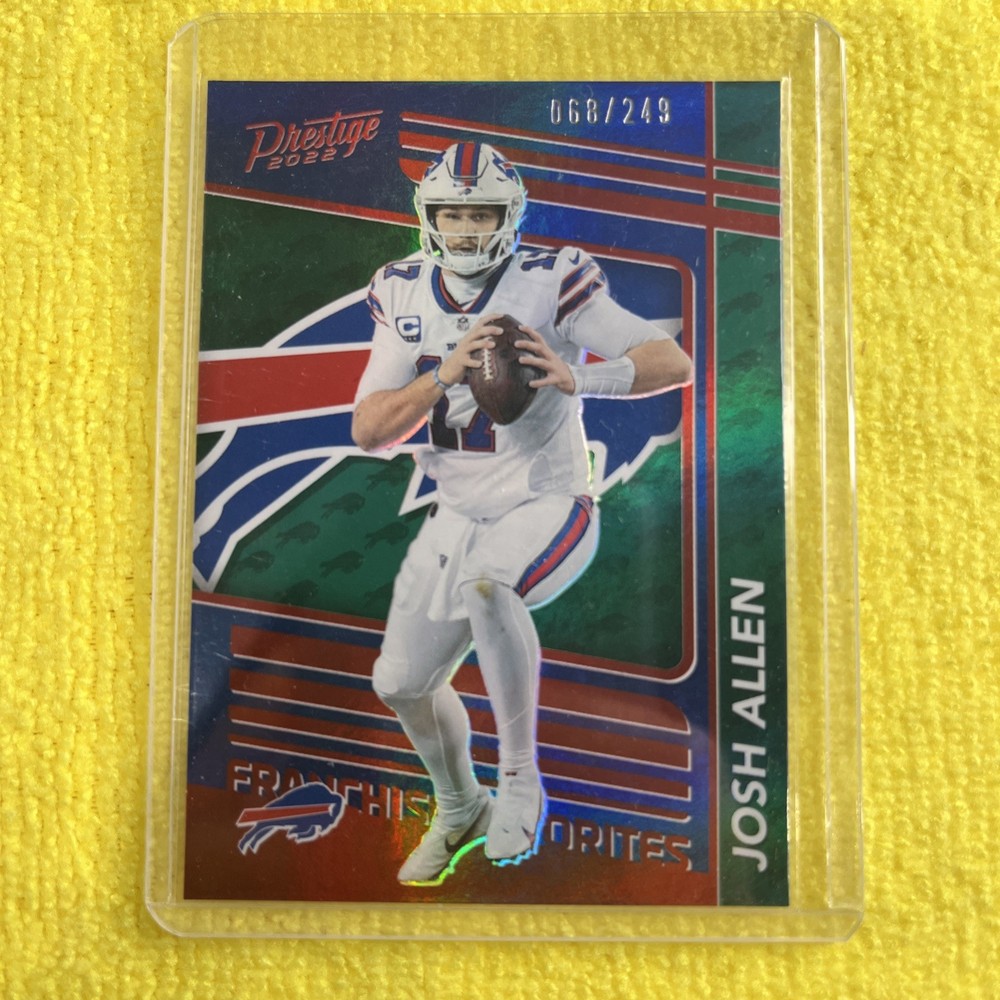 2022 Panini Prestige - Franchise Favorites Josh Allen FF-4 Xtra Points Green 249