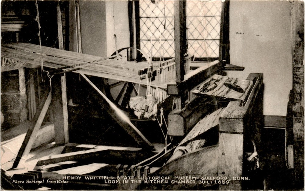 HENRY WHITFIELD STATE HISTORICAL MUSEUM, GUILFORD, CON Postcard