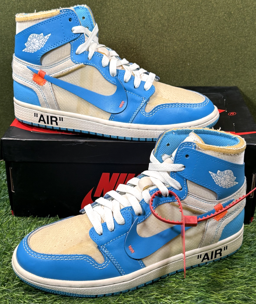 Jordan 1 Retro High 'Off-White University Blue' (Size 7) Super Clean/VNDS/OG All