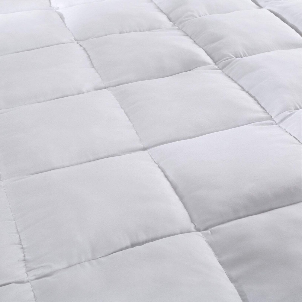 NNEDSZ Comfort 1000GSM Luxury Bamboo Fabric Gusset Mattress Pad Topper Cover Kin