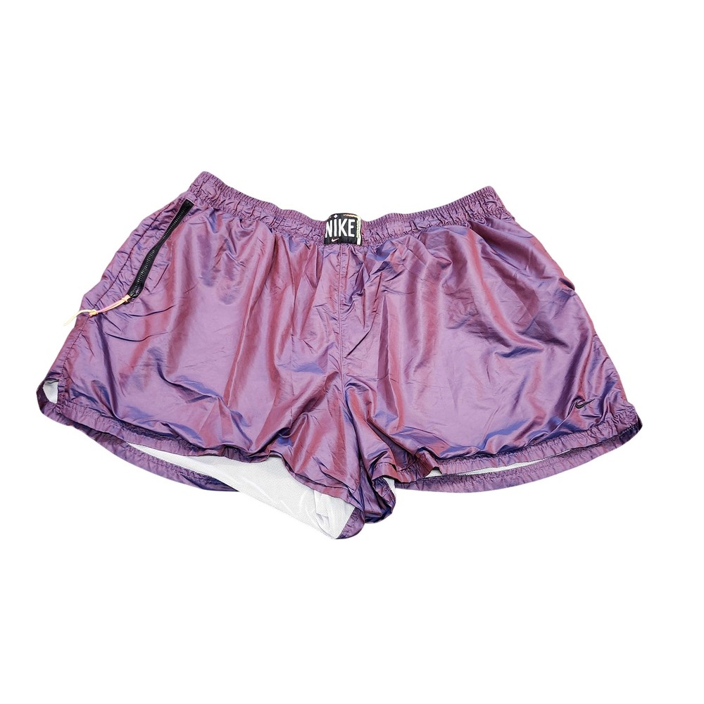 Nike Shorts Mens 2XL Purple Athletic Running Lined Drawstring Mesh Pockets