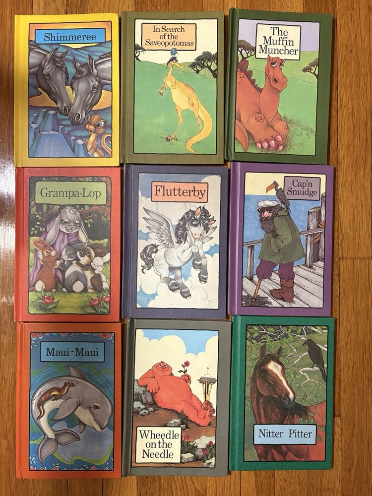 Lot Of 9 Vintage 70s/80s Stephen Cosgrove Serendipity Books  Hard Cover