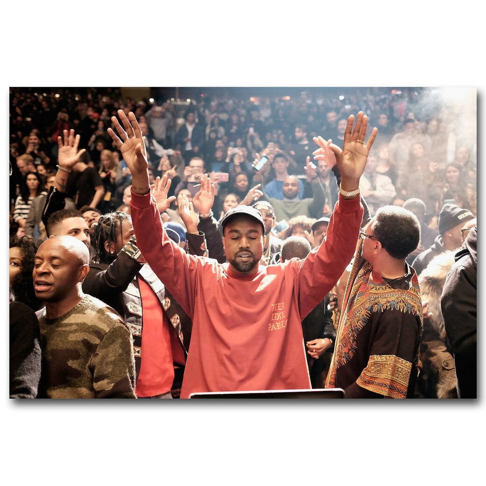75043 Kanye West Hithot Music Picture Wall Art Wall Print Poster US