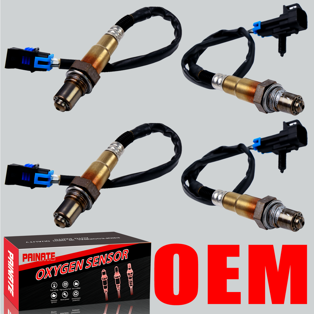 Brand 4X OEM Upstream & Downstream Oxygen O2 Sensor For Cadillac CTS STS SRX 3.6