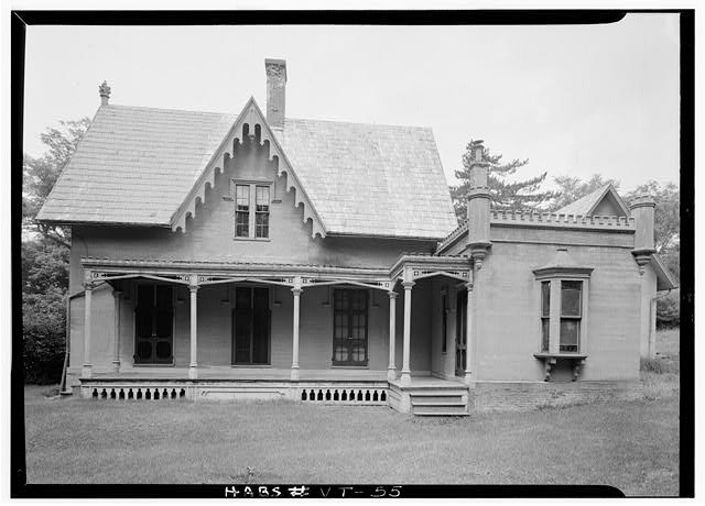 Photo:Orange County, - Senator Justin Smith Morrill House, Strafford, VT