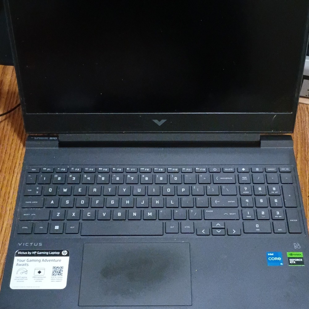 HP Victus 15-fa1030nr 15.6in i5 8GB 512GB SSD RTX Win 11 Gray