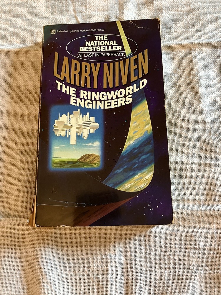 The Ringworld Engineers By Larry Niven 1981 1st Printing Ballantine Paperback