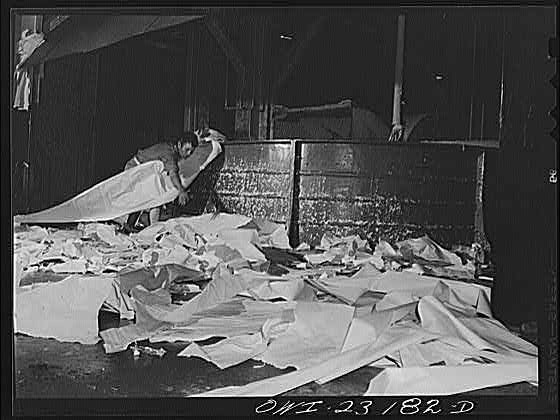 Photo:Lufkin Texas 1900s Southland Paper Mill Trimmed Edges Workers