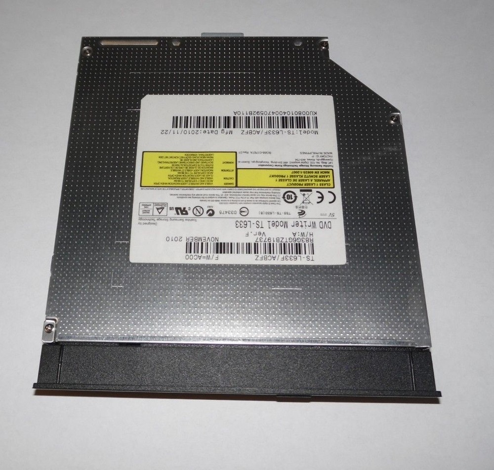 Gateway NV50A02U Laptop with 8X DVD±RW SATA Burner Drive TS-L633F