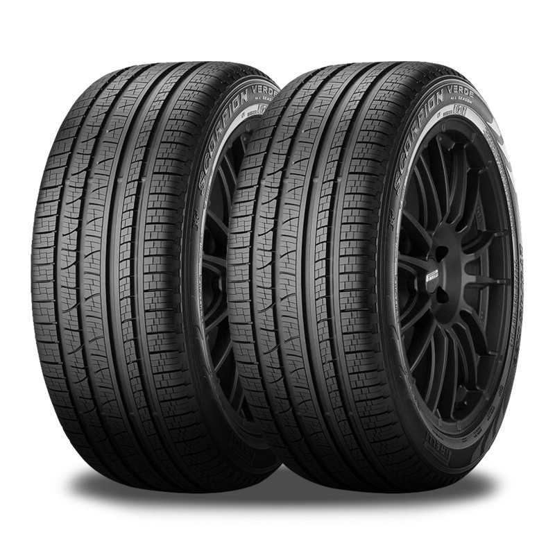 2 Pirelli Scorpion Verde All Season 235/55R19 101H Run Flat Touring w/600AA UTQG