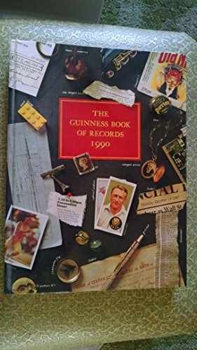 The Guinness Book of Records 1990 - Hardcover, by McFarlan Donald - Very Good j