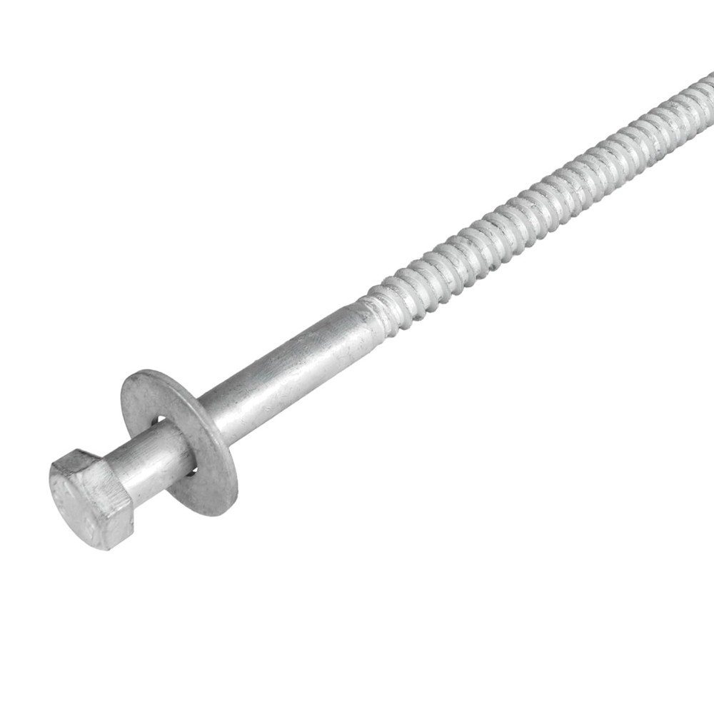 Versatile Hot Dip Galvanized Lag Screw Kit with 25 Screws and Washers for DIY Projects
