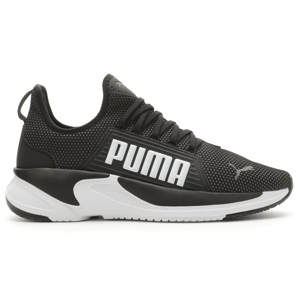 PUMA Softride Premier Slip On Running  Mens Black Sneakers Athletic Shoes 378343