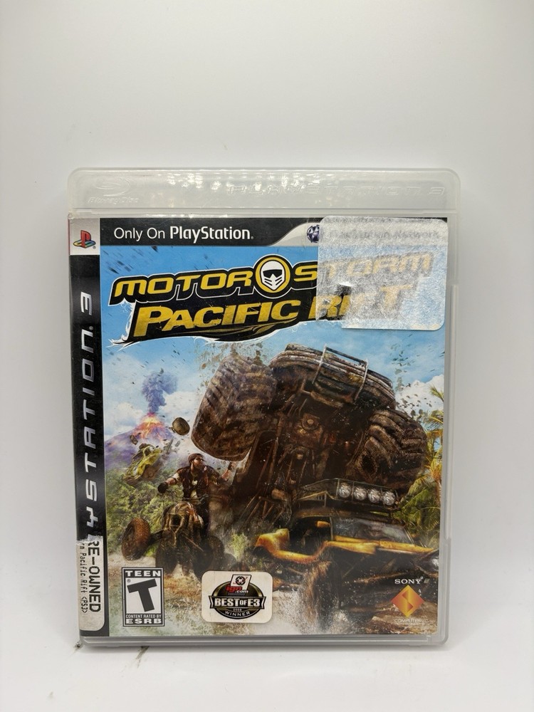 MotorStorm Motor Storm Pacific Rift PS3 Sony PlayStation 3 Complete CIB Tested