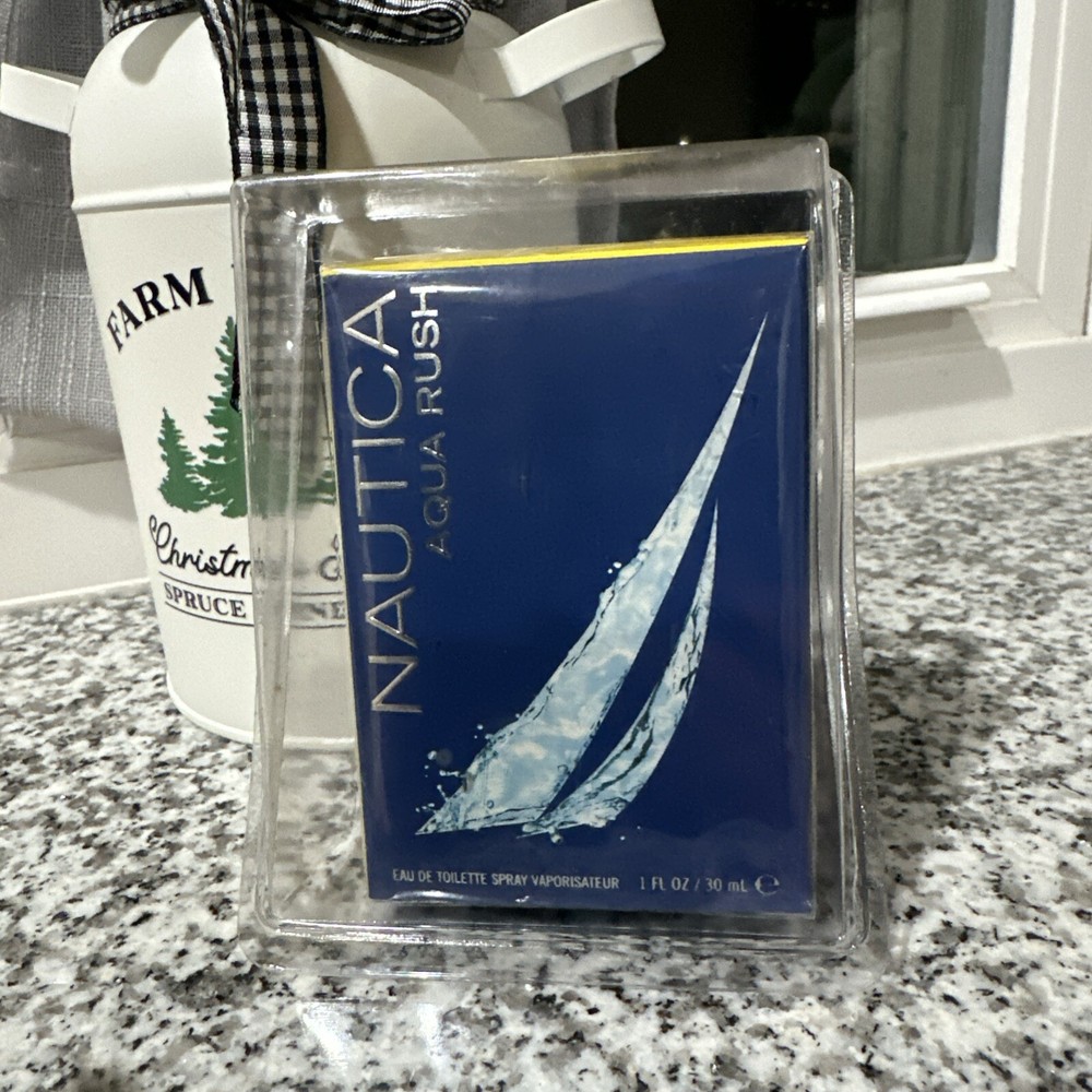 Nautica Aqua Rush Eau de Toilette Spray 1 oz by Coty in USA NEW SEALED RARE HTF