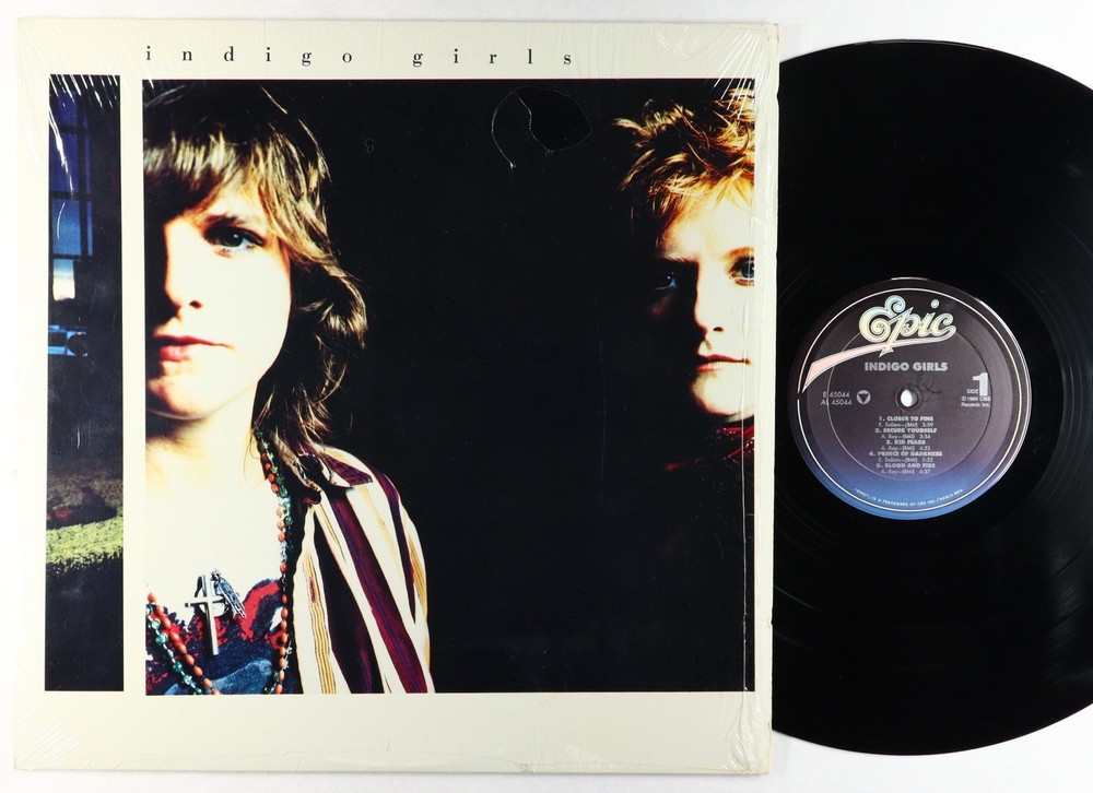 Indigo Girls - S/T LP - Epic VG++ Shrink