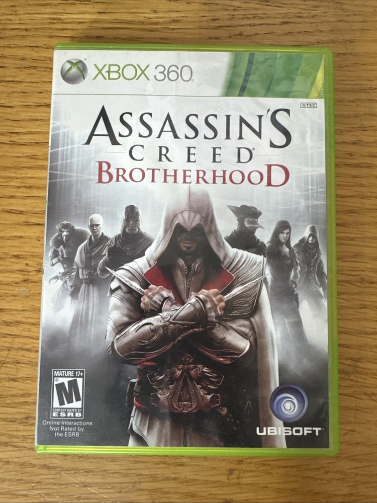 Assassin's Creed: Brotherhood (Microsoft Xbox 360, 2010) Complete w/ Manual