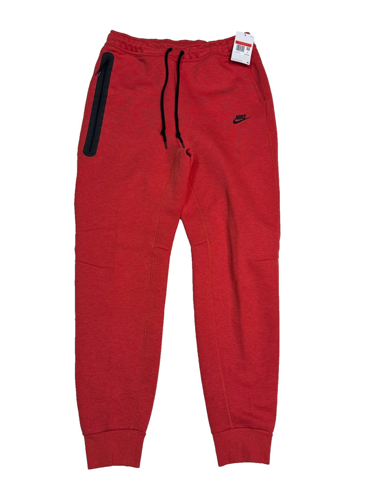 Nike Tech Fleece Jogger Pants / Red / Size L - Tall / NWT