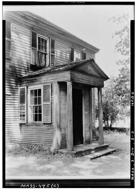 Tulip Tree House,Dighton,Bristol County,MA,Massachusetts,HABS,Historic Survey,2