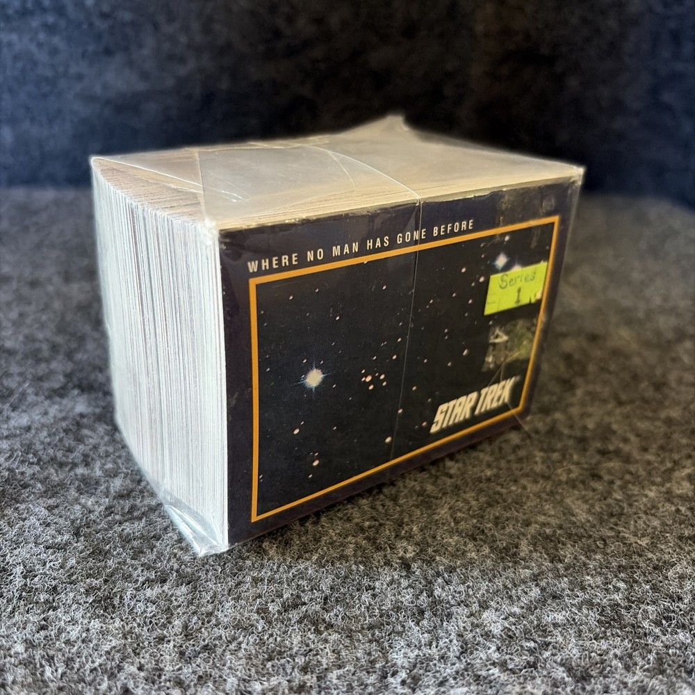 Star Trek Impel complete set of 160 trading cards 1991 25th anniversary