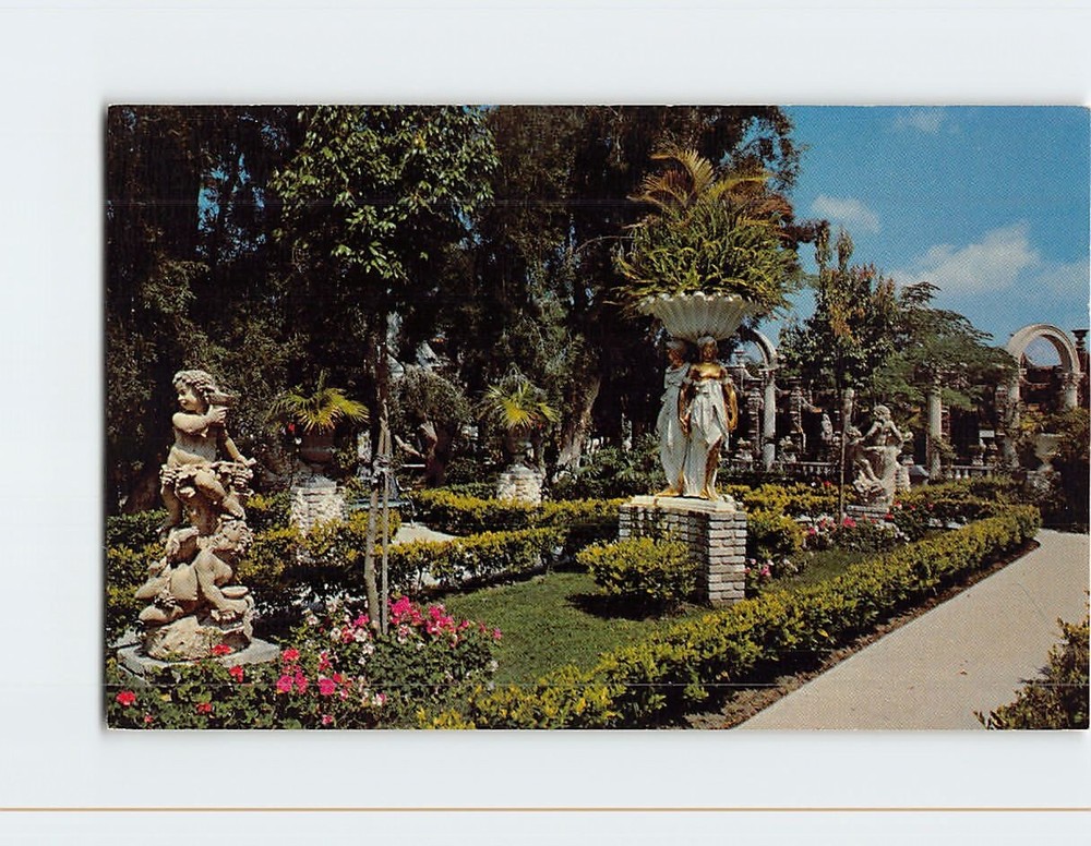 Postcard East Garden Kapok Tree Inn Clearwater Florida USA