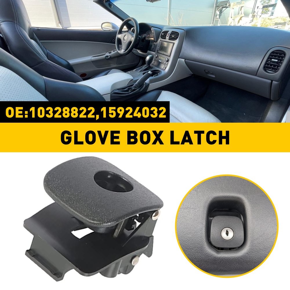 Glove Box Latch Handle 10328822 15924032 For 1997-2013 Chevrolet Corvette C5/C6