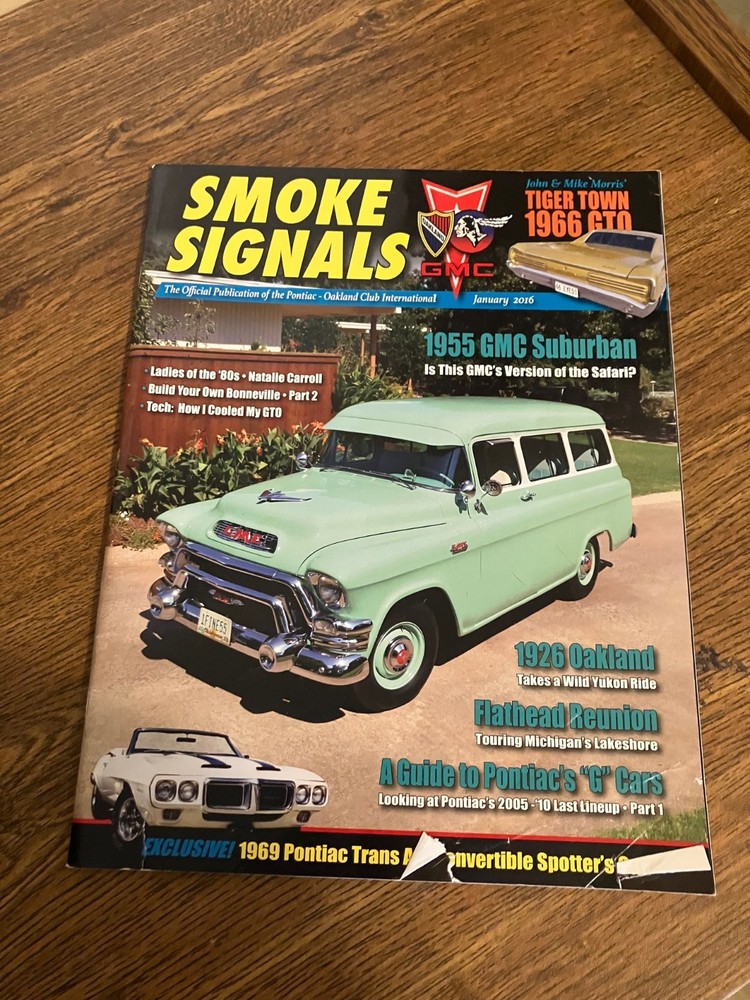 *Vintage Back Issue of Smoke Signals Magazine January 2016