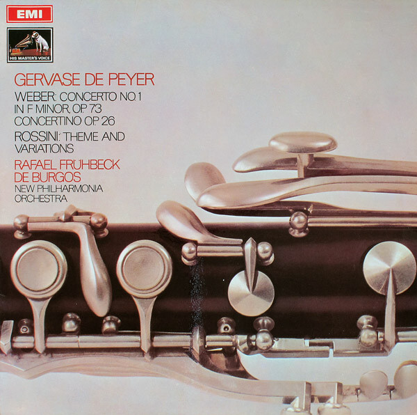 Gervase de Peyer - Concerto No 1 In F Minor Op. 73 / Concertino Op. - A15851z