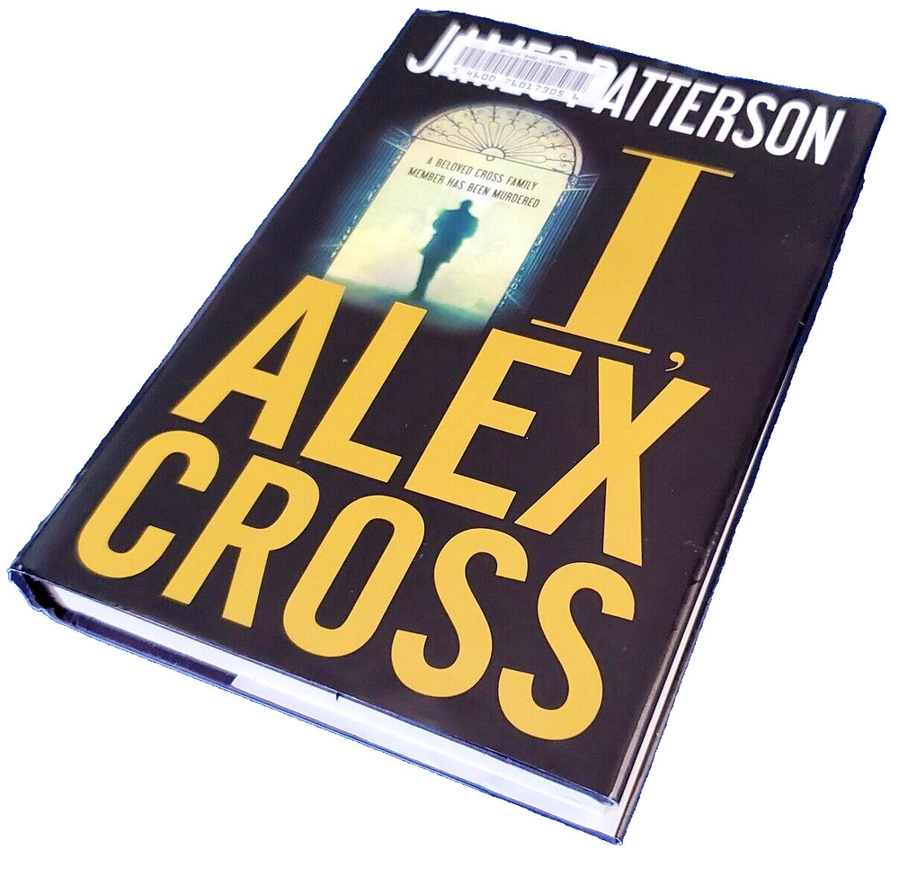 I, Alex Cross Hardcover Murder Mystery Drama Fiction Free Shipping Story
