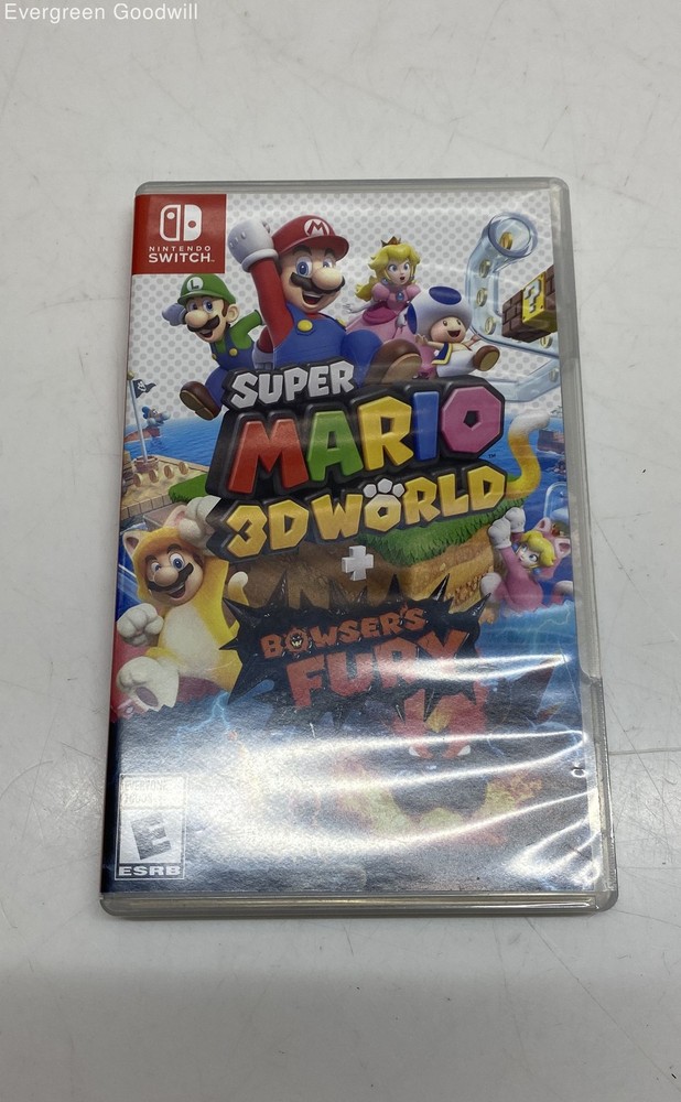 Nintendo Switch Super Mario 3D World - Bowser's Fury Game Cartridge UNTESTED