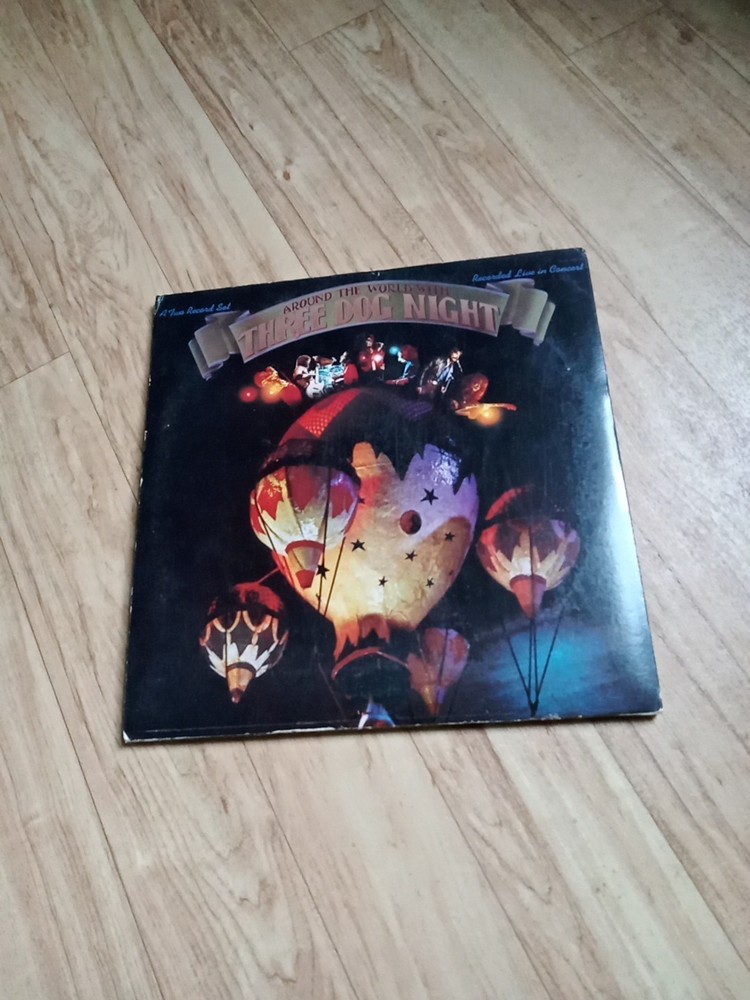 Three Dog Night Around the World With Three Dog Night Double Album Vinyl