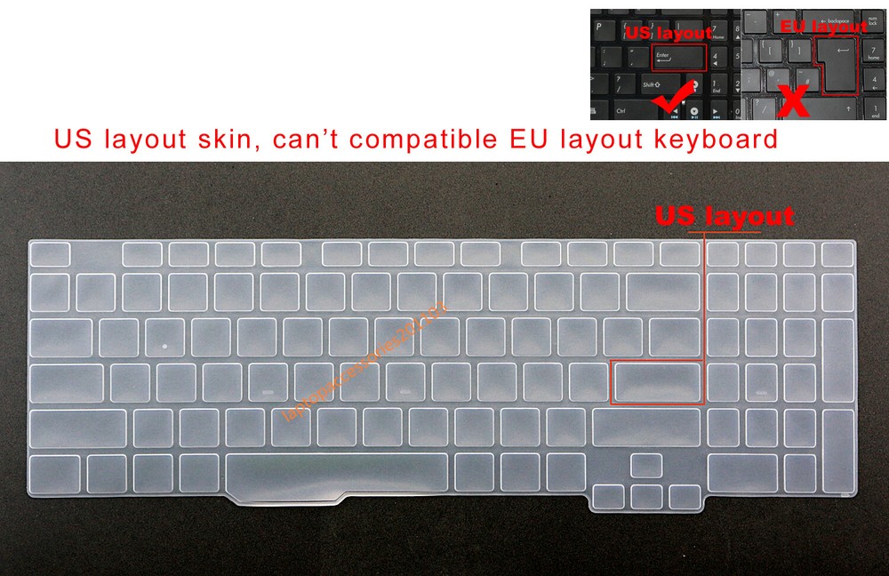 Keyboard Skin Cover for Asus FA706 G712L G731 G732L TUF506 FX506 TUF706 FX706H