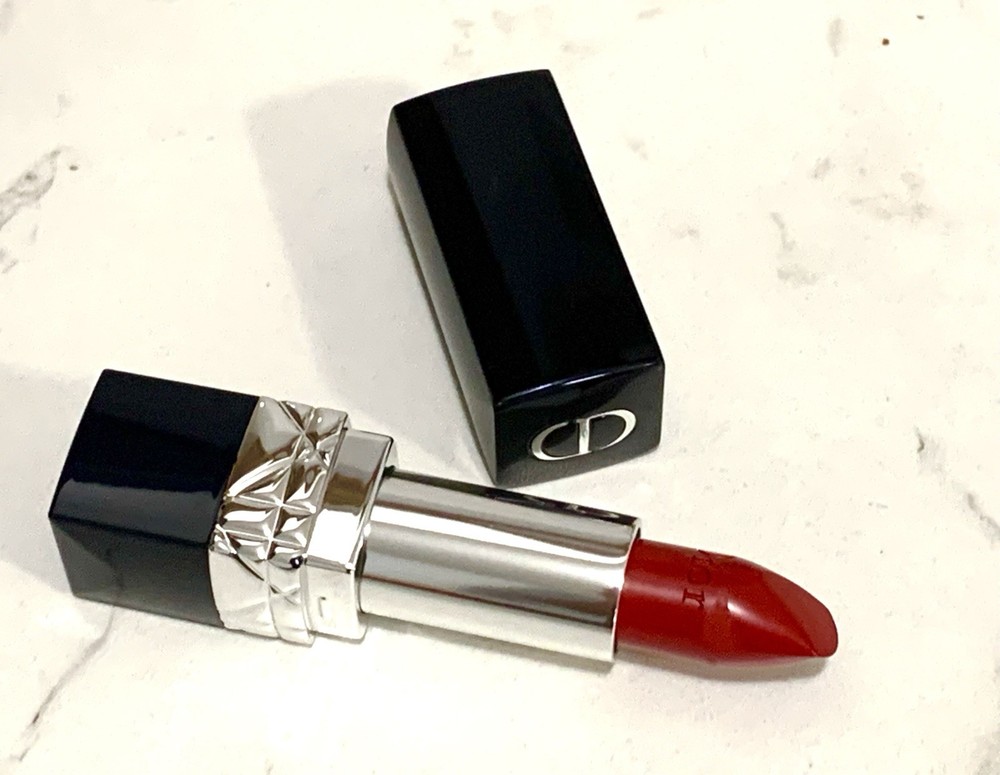 Rouge Dior Lipstick 852 Plaza Ruby Red Full Size New