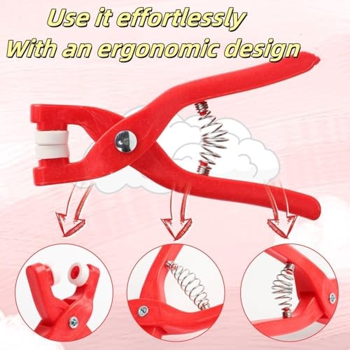 2 Pcs Safety Eye Tool for Crocheting Auxiliary Tool for 5-30mm Stuffed Animals
