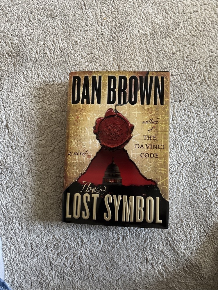 The Lost Symbol Dan Brown 2009 Hardcover  Robert Langdon