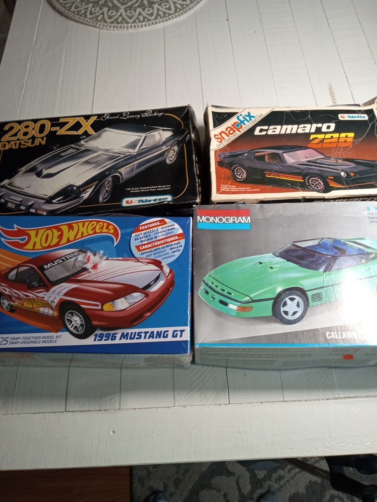 Vintage Model Car Lot