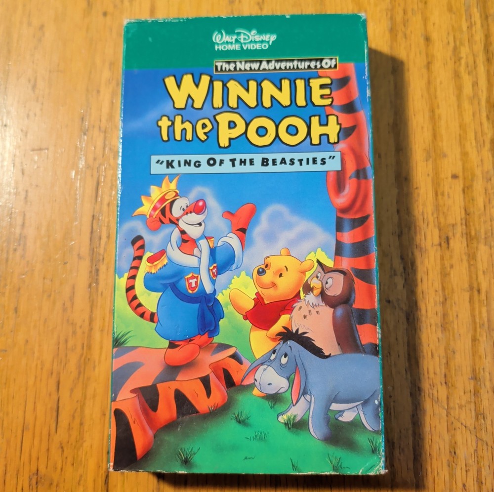 Disney’s The New Adventures of Winnie the Pooh Volume7 King of the Beasties VHS
