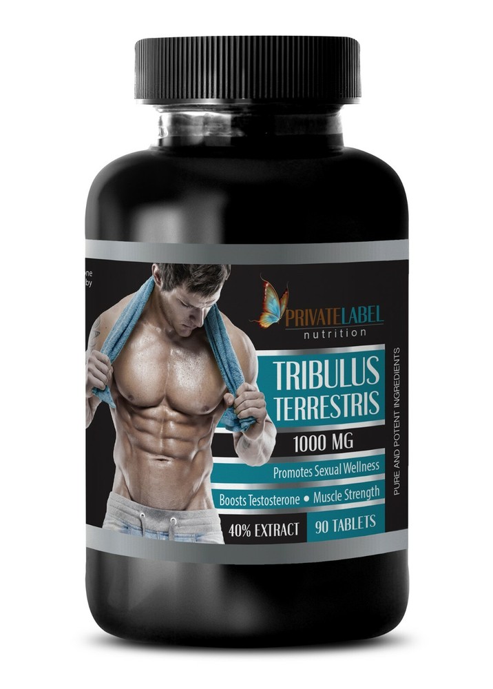 TRIBULUS TERRESTRIS EXTRACT 1000mg - Muscle Booster for men 1 Bottle 90 Tablets