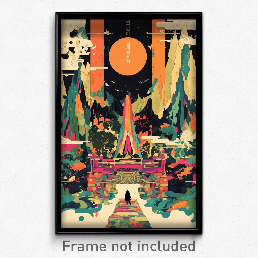 Korean Movie Poster - Warlike Ice Machine (Korea Retro Film Art Print)