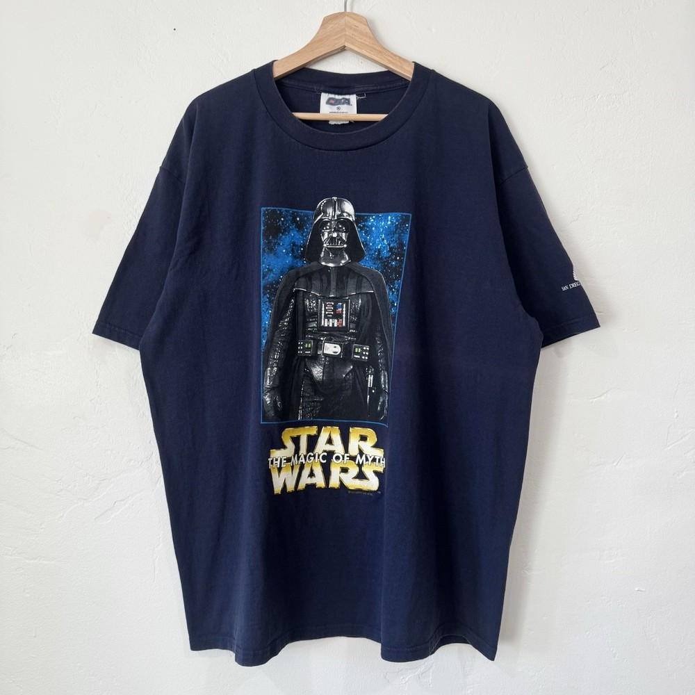 Vintage 90's Star Wars Darth Vader Magic Of Myth Promo Tee