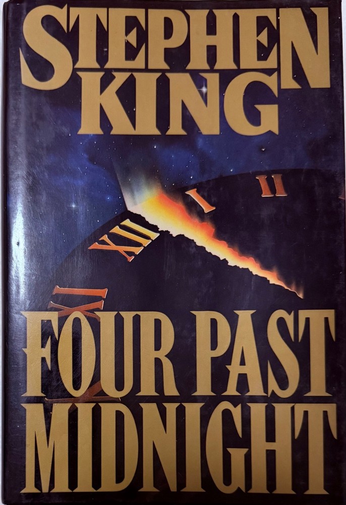 Four Past Midnight Hardcover Early Edition Stephen King Signed DJ Exceptional